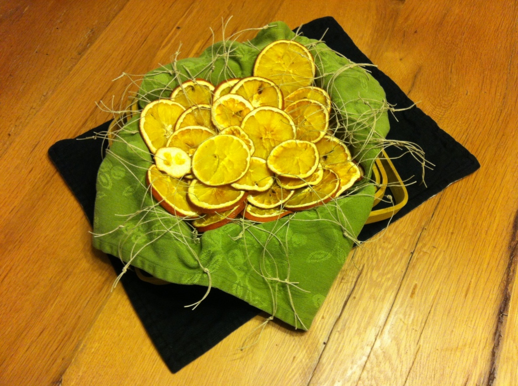dried oranges