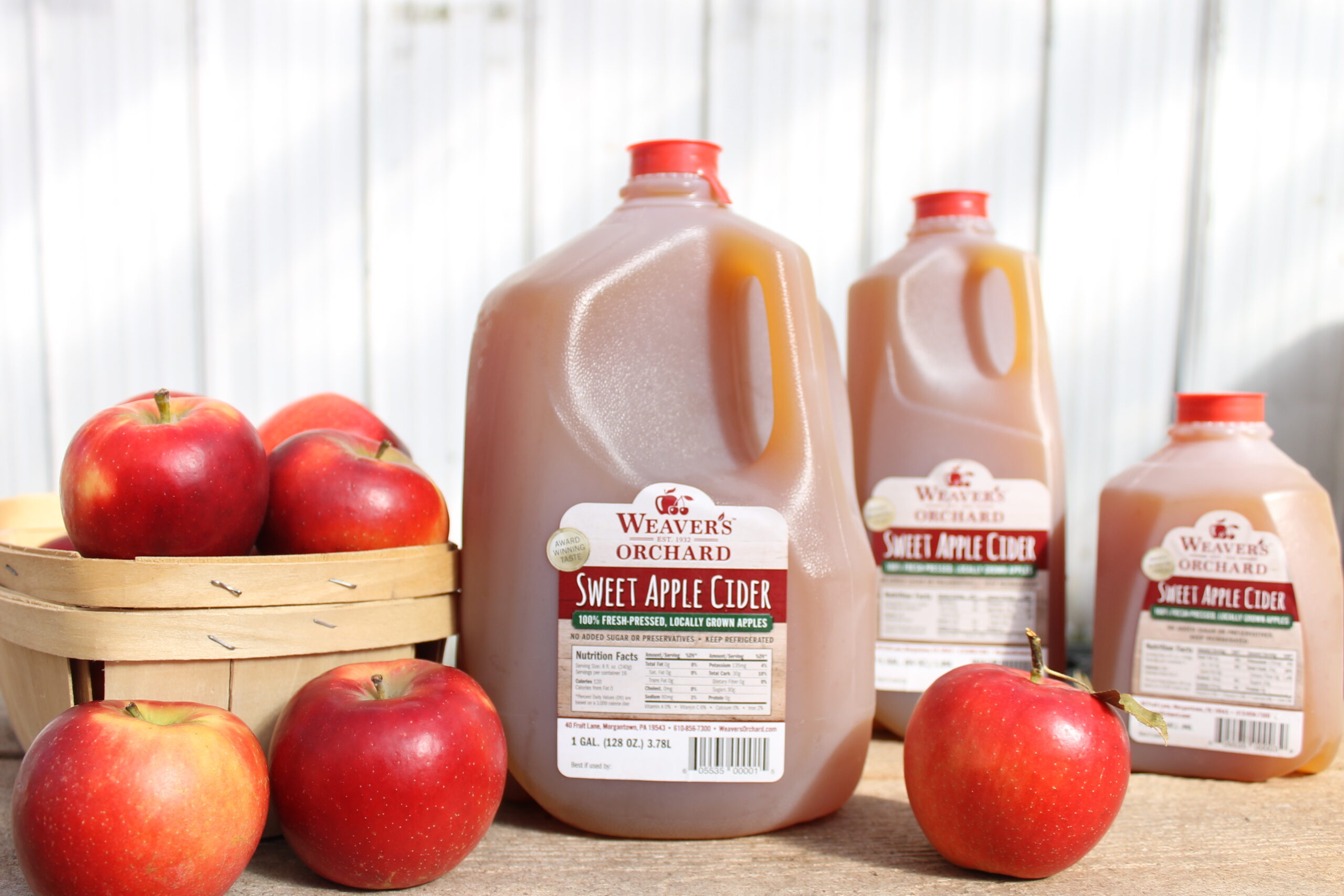 Weaver's Orchard Apple Cider
